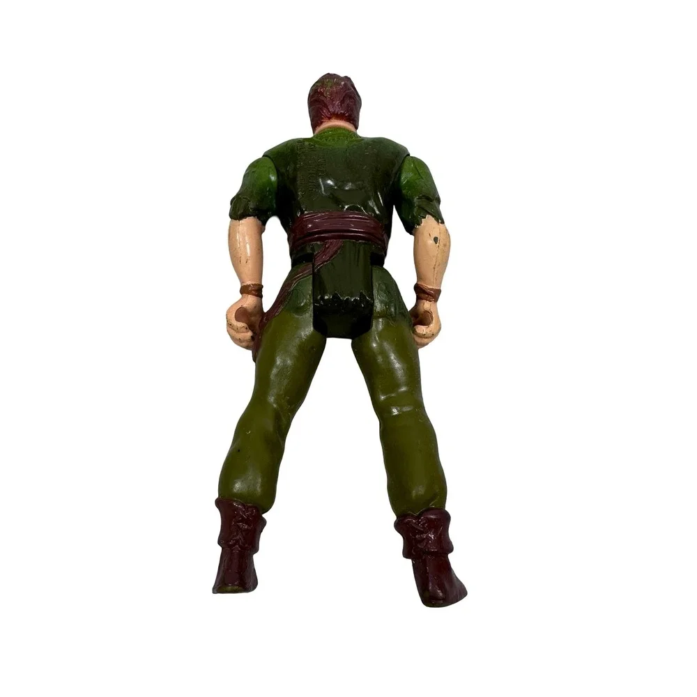 Vintage 1991 TriStar Pictures Peter‎ Pan Action Figure Green Outfit 4.5 Inch